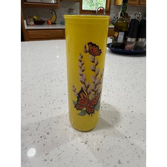 Tall vintage monarc butterfly wick candle never used - Picture 4 of 6